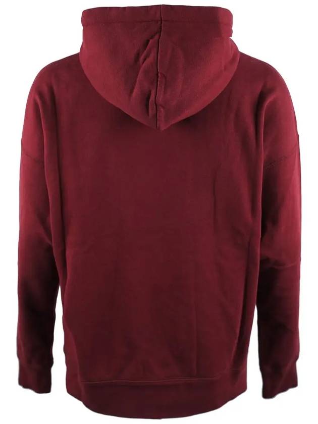 Miley Gradient Logo Hoodie Burgundy - ISABEL MARANT - BALAAN 4