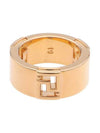 Greca Pattern Ring Gold - VERSACE - BALAAN 3