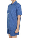 Poplin Pajamas Overfit Short Sleeve Shirt SWE BS - TEKLA - BALAAN 7