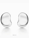 Tiffany Elsa Peretti Bean Design Earrings Sterling Silver 9mm - TIFFANY & CO. - BALAAN 1