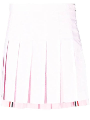 Thom Browne Pleated Oxford Skirt - THOM BROWNE - BALAAN 1