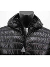 Lauzet short down jacket black - MONCLER - BALAAN 4