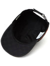 Original GG Web Supreme Canvas Baseball Ball Cap Black - GUCCI - BALAAN 6