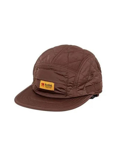 KODAK Apparel padded string camp cap BROWN - KODO - BALAAN 1