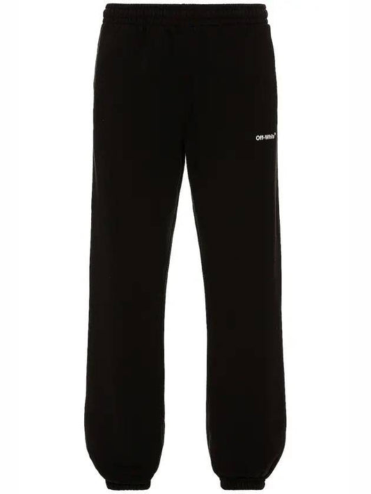 diagonal jogger pants black - OFF WHITE - BALAAN.