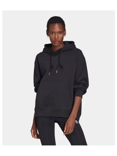 Adicolor Oversize Hoodie Top Black - ADIDAS - BALAAN 2