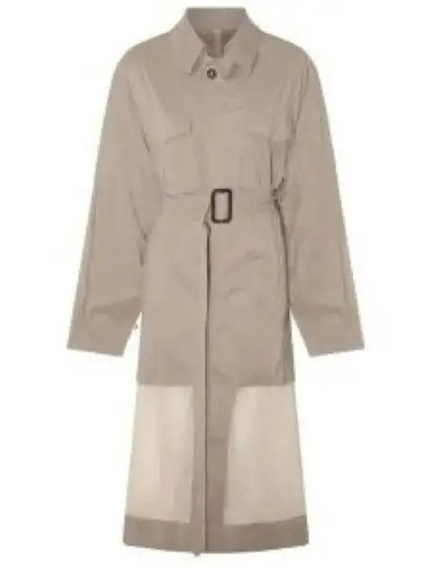 Belted Reversible Trench Coat Sand - MAISON MARGIELA - BALAAN 2