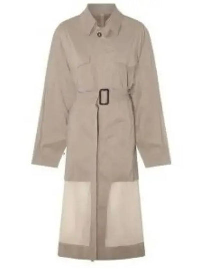 Belted Reversible Trench Coat Sand - MAISON MARGIELA - BALAAN 2