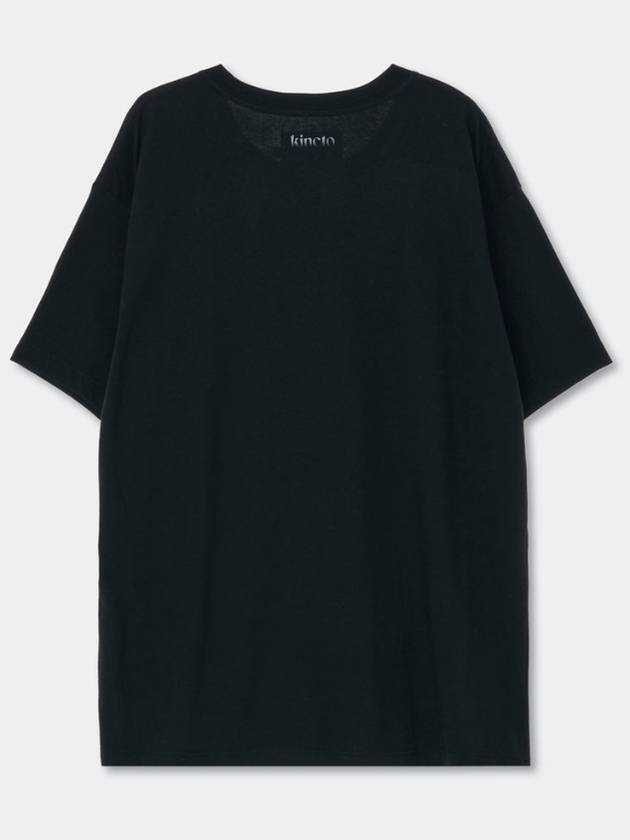 Star Shine Embo Print T Shirt_Black - KINETO - BALAAN 4