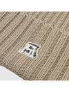 Cotton Beanie Beige - ACNE STUDIOS - BALAAN 4