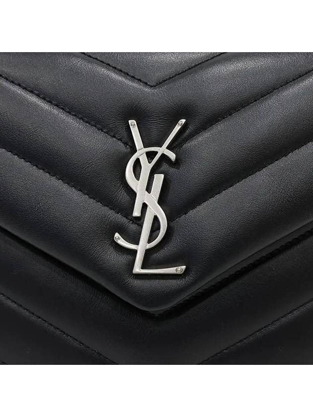 Matelasse Lulu Quilted Small Shoulder Bag Black - SAINT LAURENT - BALAAN 7