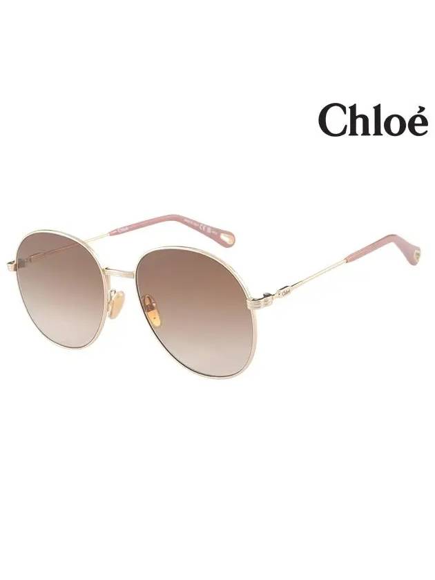 Sunglasses CH0178S 002 Round Metal Women s - CHLOE - BALAAN 2