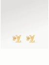 LV Iconic Earrings Gold - LOUIS VUITTON - BALAAN 4