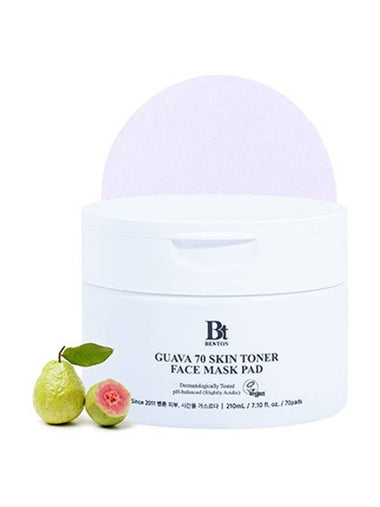 [Benton]   Guava 70 Skin Toner Face Mask Pad (70pads) - BENTON - BALAAN 1