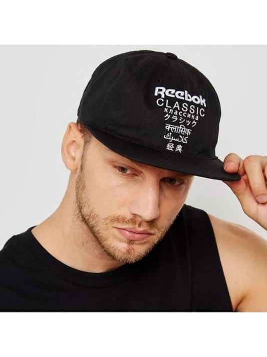 01DH3561International Logo Snapback CapBlack - REEBOK - BALAAN 1