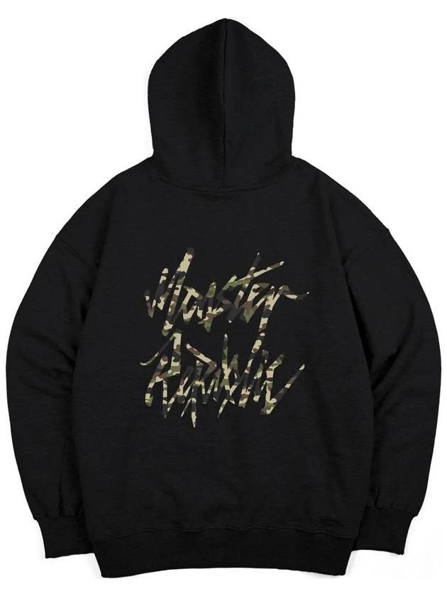 Movement Logo Camo Hood Black - MONSTER REPUBLIC - BALAAN 1