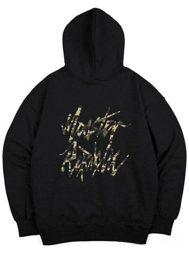 Movement Logo Camo Hood Black - MONSTER REPUBLIC - BALAAN 1