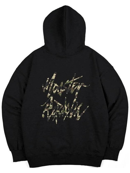 Movement Logo Camo Hood Black - MONSTER REPUBLIC - BALAAN 1