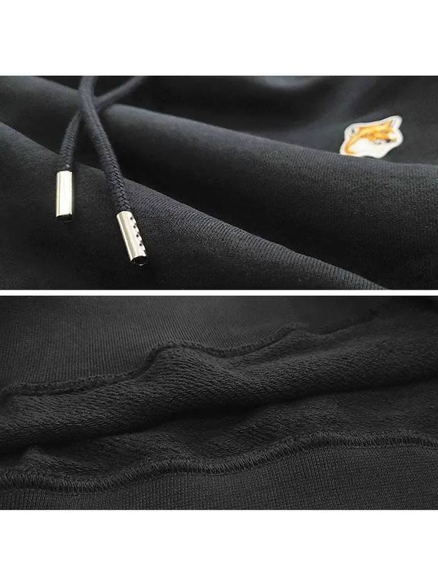 Fox Head Patch Regular Hoodie Black - MAISON KITSUNE - BALAAN 5