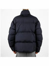 Garment Dyed Crinkle Reps Down Padding Navy - STONE ISLAND - BALAAN 5