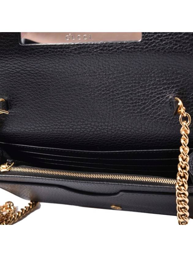 Women s Mini Leather Chain Bag 497985 - GUCCI - BALAAN 8