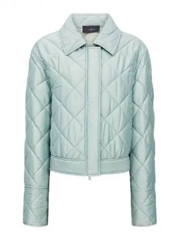 ELDON silk quilted zip up jacket 270573 - JOSEPH - BALAAN 1