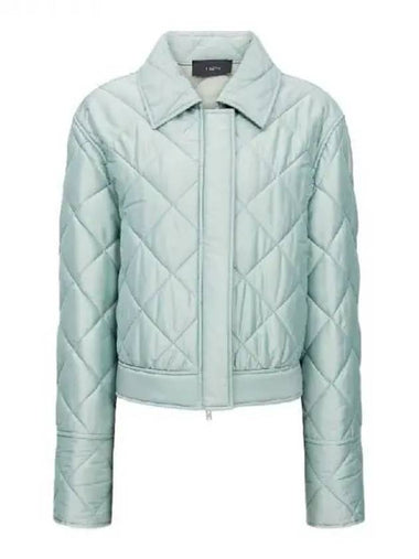 ELDON silk quilted zip up jacket 270573 - JOSEPH - BALAAN 1