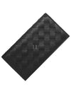 Intrecciato Leather Slim Long Wallet Black - BOTTEGA VENETA - BALAAN 2