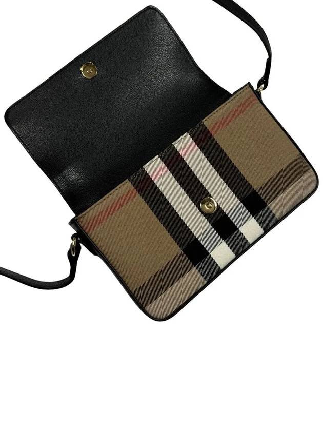 New Hampshire Cross Bag Black - BURBERRY - BALAAN 6