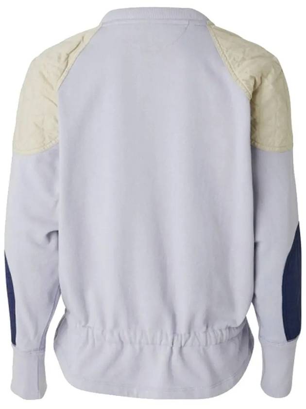 Waiststring Sweatshirt Light Blue - ISABEL MARANT - BALAAN 4