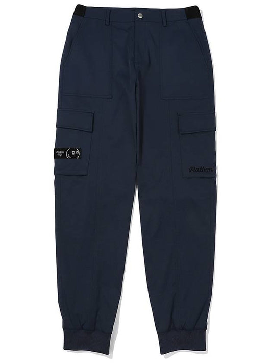 Spring basic jogger pants NAVY MAN - MALBON GOLF - BALAAN 1