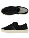 Suede Low Top Sneakers Black - TOM FORD - BALAAN 2