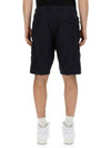 Light Stretch Cotton Bermuda Regular Fit Shorts Navy - STONE ISLAND - BALAAN 5