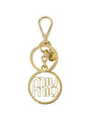 Logo Metal Keyholder White - MIU MIU - BALAAN 3