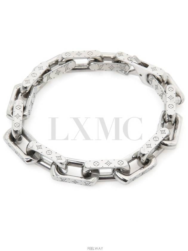 Monogram Chain Bracelet Bangle M00309 - LOUIS VUITTON - BALAAN 3