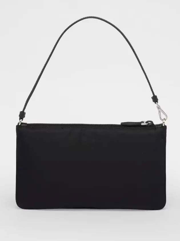 Re-Nylon Trim Mini Shoulder Bag Black - PRADA - BALAAN 3