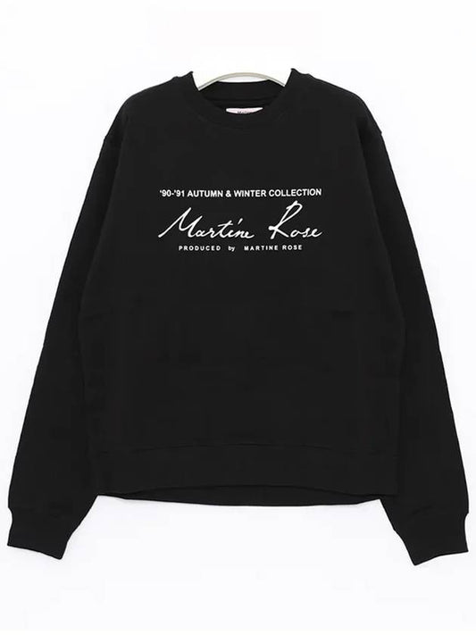 CMR601 BLACK Sweat Sweatshirt - MARTINE ROSE - BALAAN 2