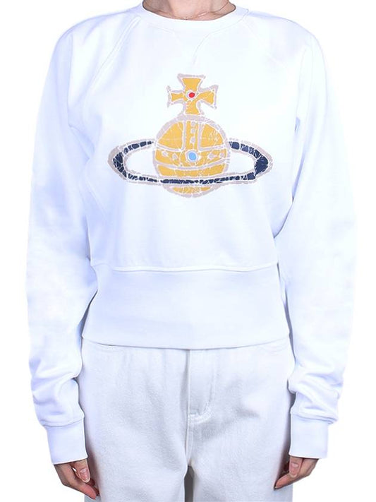 Hooded Sweatshirt 1I01000BJ0006A401 White - VIVIENNE WESTWOOD - BALAAN 2