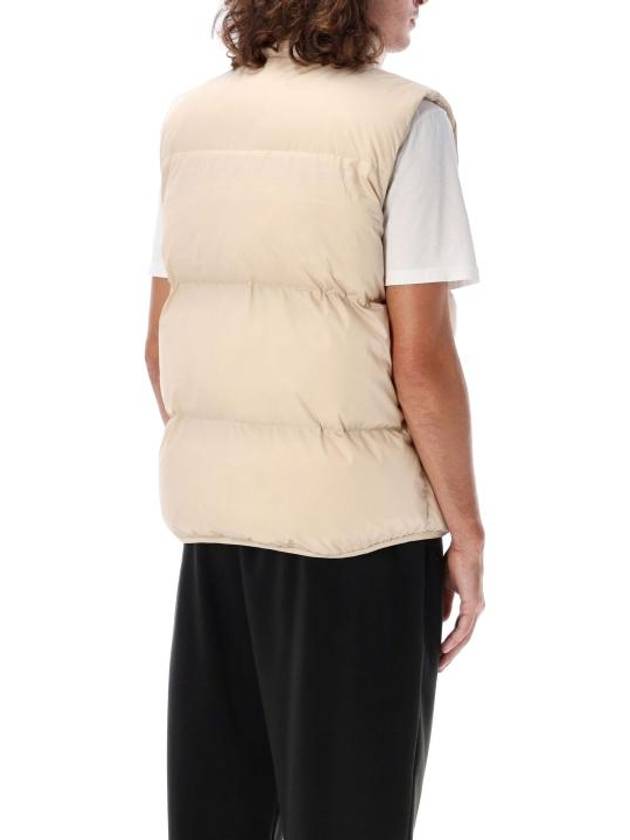 Men's Club Puffer Vest Beige - NIKE - BALAAN 3