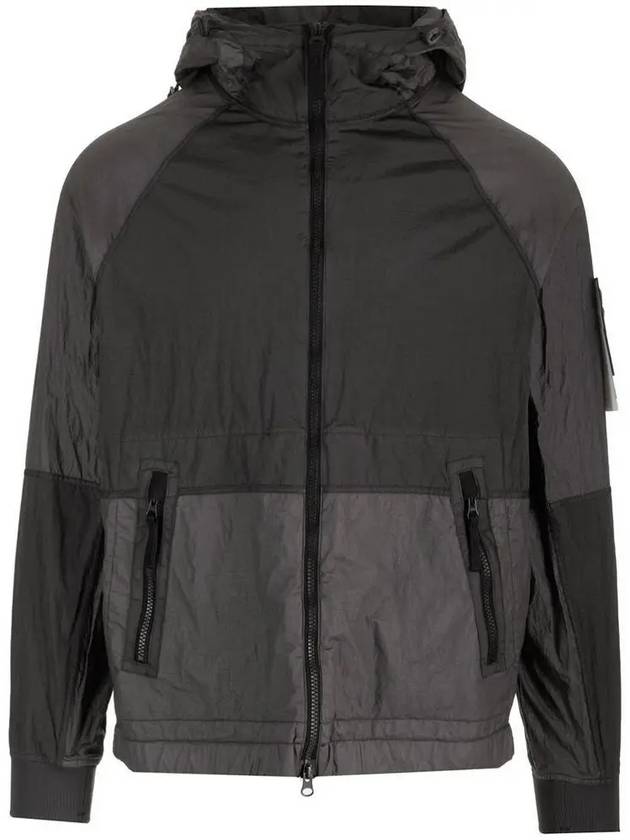 Nylon Metal Windbreake Charcoal - STONE ISLAND - BALAAN 3