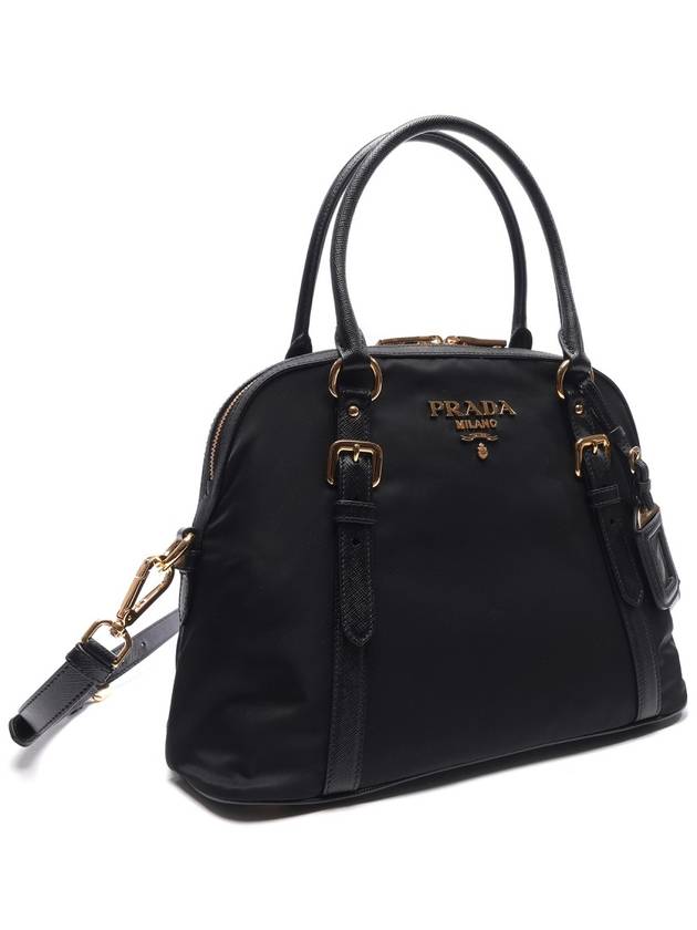 Pocono Saffiano Tote Bag Black - PRADA - BALAAN 4