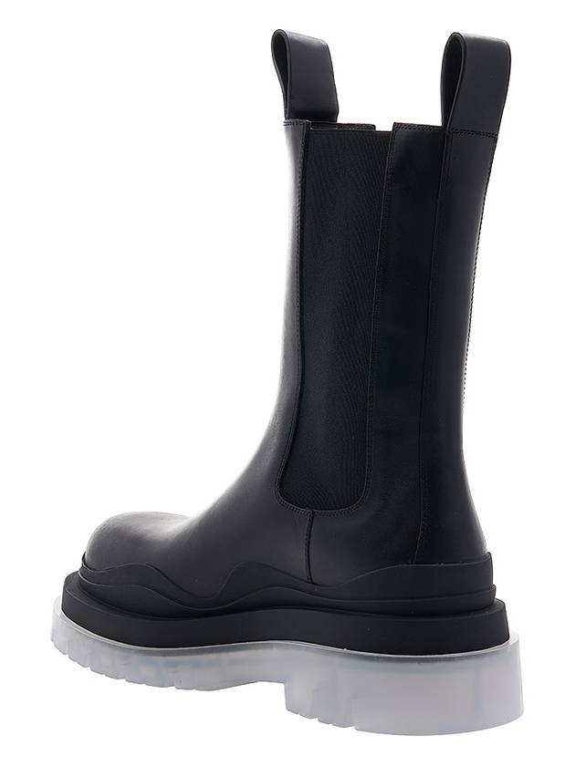 Tire Chelsea Boots Black - BOTTEGA VENETA - BALAAN 4