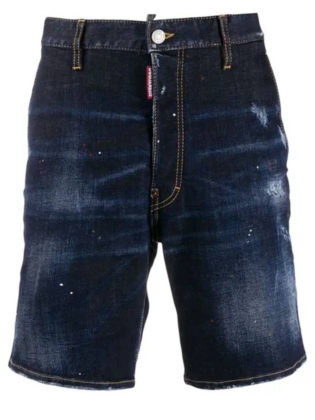 Denim Bermuda Shorts 74MU0576 - DSQUARED2 - BALAAN 2