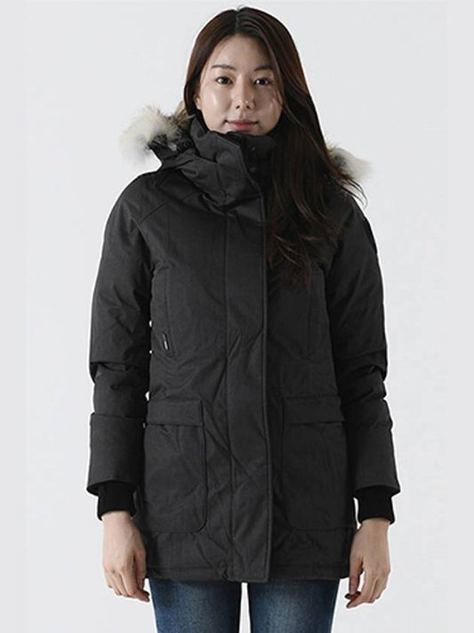 CARLA color padded jacket dark gray STEEL - NOBIS - BALAAN 2
