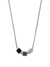 Logo Triple Ring Necklace Silver - EMPORIO ARMANI - BALAAN 4