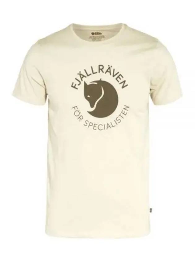 Men's Fox T Shirt Chalk White - FJALL RAVEN - BALAAN 2