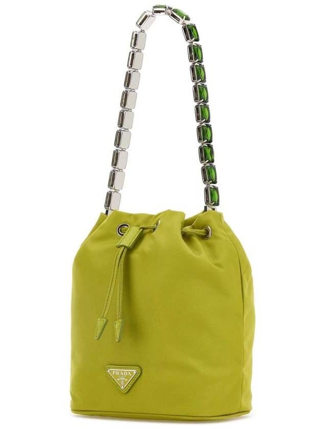 Re-Nylon Mini Bag Fern Green - PRADA - BALAAN 3