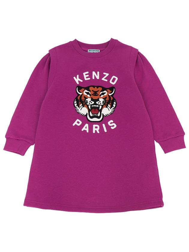 Kids brushed dress K60556 469 6A12A adult wearable - KENZO - BALAAN 1