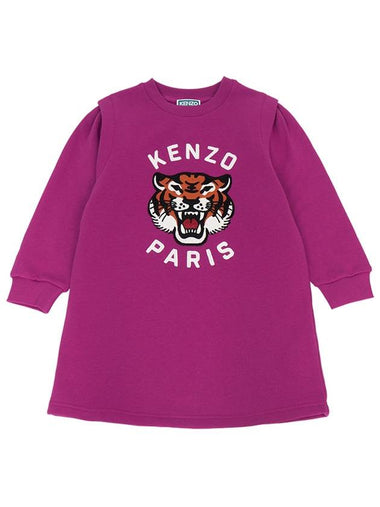 Kids brushed dress K60556 469 6A12A adult wearable - KENZO - BALAAN 1