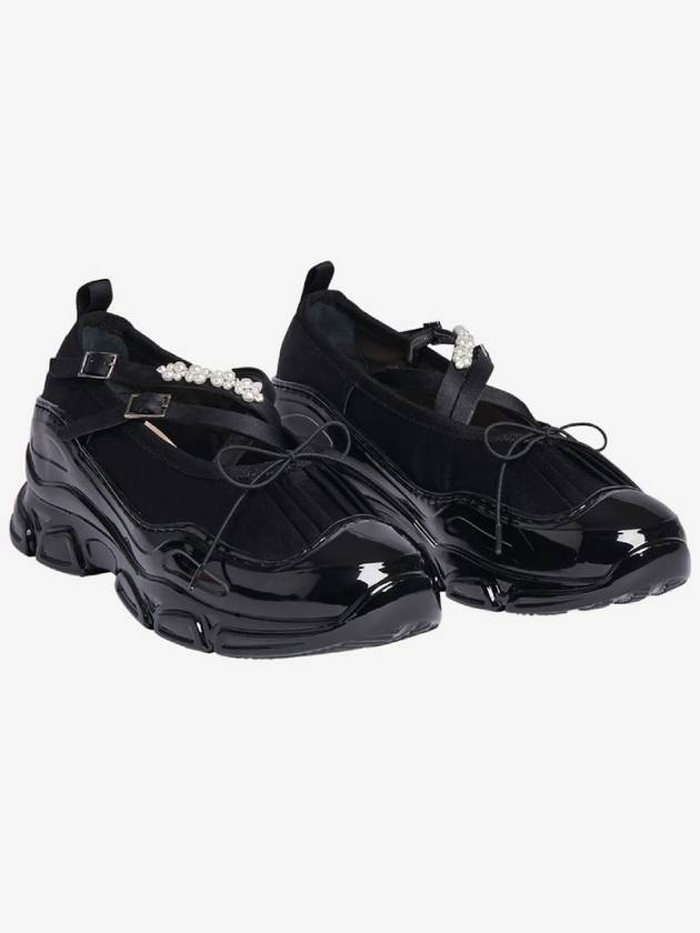 Classic Criss Cross Tracker Sneakers - Simone Rocha - Pvc - Black - SIMONE ROCHA - BALAAN 2